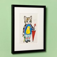 樋口裕子 / 限量300 複雜原畫 版畫 art print Yuko Higuchi 貓 Gucci 藝術家