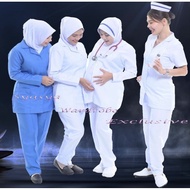 Baju uniform Nurse / PPK readymade by SYASYA WARDROBE EXCLUSIVE