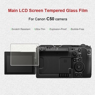 Screen Protector for Canon C50 Camera Tempered Glass Film for Canon EOS C50 Scratch Resistant and Sc