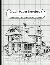 Graph Paper Composition Notebook for Contractor Renovation Plans, Designers, Architects, Math Studen