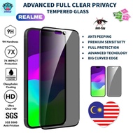 Advanced Tempered Glass Realme REALME 15T1514T14X1312X11XNote 7060C85C75C67C55C53 PRIVACY SCREEN PRO