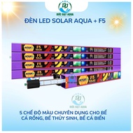 ĐÈN LED F5 SOLAR  AQUA+ VỚI 5 CHẾ ĐỘ MÀU CHUYÊN DỤNG CHO BỂ CÁ RỒNG THỦY SINH CÁ BIỂN SIÊU SÁNG