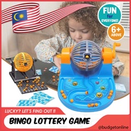 BINGO LOTTO Lottery Games Classic Game Board Lucky Draw Number Picker Play Family Time / Permainan L