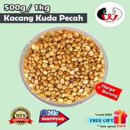 Kacang Kuda Pecah / Kacang Kuda Buang Kulit /Kala Parpu [500g,1kg]