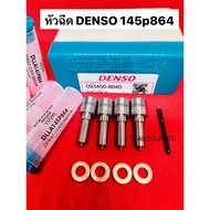 Denso Diesel Nozzle No. 145p864 Complete Set 864 4 Ends With Free + Genuine Ring Insert Original Vig
