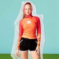 PAUL FRANK เสื้อว่ายน้ำ CLASSIC AMBER WAVES RASHGUARD