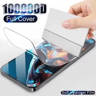 Full Cover Hydrogel Film For Xiaomi M7 M6 M5s M5 M4 M3 F7 Ultra F6 F5 F3 Pro Poco X5 X6 X4 X3 Pro C3