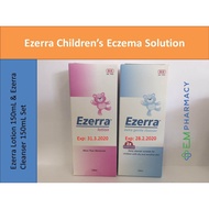 Ezerra Children's Eczema Solution Set (Ezerra Lotion & Cleanser 150ml)