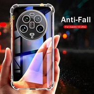 Xiaomi mi 14Ultra Model Clear Tpu Case Shockproof Camera Cover 14Ultra/Mi14Ultra