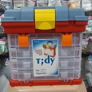 TOOL BOX TAMIYA TIDY / BOX TAMIYA MERK TIDY / KOTAK PERKAKAS DENGAN 4 LAYER ORGANIZER