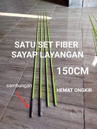 satuset fiber sayap layangan gapangan 150cm