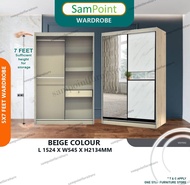 Almari Baju TERKINI _ Almari Pakaian Murah Kualiti Buy Now Save More🔥FREE INSTALL⭐SamPoint Furniture