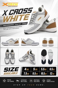 Bowling Shoe - XTECH - Basic Shoe - X CROSS - WHITE  -X Proshop - X Pro Shop - XPROSHOP