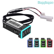 RR QC3 0 Quick Charge Car Charger 5V 3A 9V 2A Double USB Phone GPS DVR Adapter