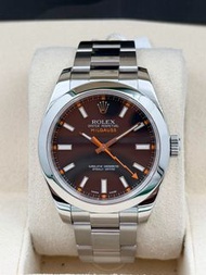 [SOLD OUT]二手 USED ROLEX 勞力士 MILGAUSS 116400 閃電針 2013年12月 全套