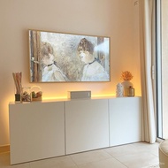 Wall-Mounted TV Cabinet Simple Modern Nordic Small Apartment Wall Cabinet Wall Cabinet Roadway Corner Cabinet