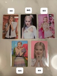 BLACKPINK DEADLINE /Born Pink/The game/The girls小卡🖤🩷