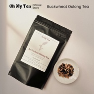 OhMyTea | Buckwheat Oolong Tea 麦香乌龙茶包 Premium Oolong Tea/Healthy Tea/养身茶三角茶包袋 低卡无糖0脂