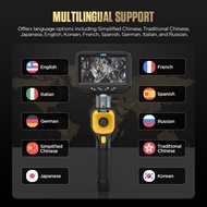 AUTOOL 1080 HD Automotive Industrial Endoscope with Light  Autofocus Endoscope Inspection Camera Len