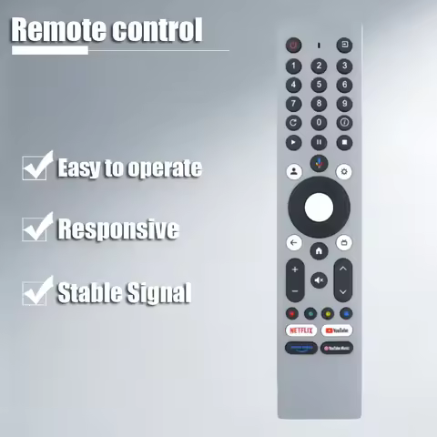 JVC 4K Smart Voice TV Remote Control RM-C3293 RM-C3295 Compatible Voice Control for JVC 4K Smart TVs