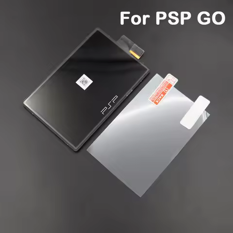 TingDong Replacement Original new LCD screen For PSP GO PSPGO Display Screen plus film Soft Sponge S
