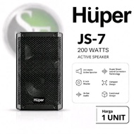 HUPER JS-7 Active Speaker 8 Inch 200 Watt – Active Speaker with Clear Sound for Karaoke, Meeting & E