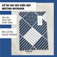 Meeting notebook - Meeting notebook, beautifully designed for office workers - A5 120 pages
