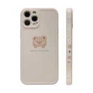 Side Explosion Bear for Iphone 15 15plus 15pro 15promax 14 14plus 14pro 14promax 13mini 13 13Pro 13pro Max 12Mini 12 12 Pro 12 Pro Max 11 11 Pro 11 Pro Max X Xs Xr Xs Max 6 6s 7 8 Plus Soft Cellphone Case Cover Shell
