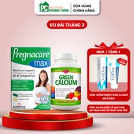 Combo For Pregnacare Max &amp; Calcium Multivitamins Green Calcium Organic