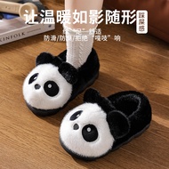 Cute Panda Slippers for Kids Indoor Non-Slip Thick Bottom Women Cartoon Panda Bedroom Slippers Child