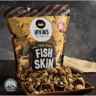 Irvins SALTED EGG FISH SKIN 230grm/IRVINS SALTED EGG SALMON SKIN 105grm