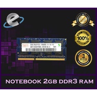 ( Memory 2GB Laptop RAM DDR3 ) Laptop DDR3 / DDR3L 2GB RAM, SK HYNIX / MICRON DDR3-800 / 1033 / 1333