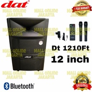 Speaker Aktif Dat 12 Inch DT1210FT Trolley Portable Wireless Dt 1210Ft
