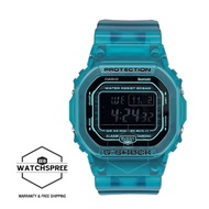 [Watchspree] Casio G-Shock DW-B5600 Lineup Bluetooth® Translucent Gradated Blue Resin Band Watch DWB5600G-2D DW-B5600G-2D DW-B5600G-2