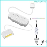 YIN 5V 3PIN ARGB Controllers  for Motherboards 5V ARGB Light Strips Lighting