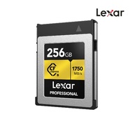 Lexar CFexpress Type B (ซีเอฟเอ็กเพรสการ์ด) VPG400 RAW 8K RW1900/1500MB/s GOLD Series เมมโมรี่การ์ด