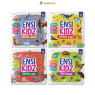 ISI 4 BUKU - Buku Ensikids Dunia Hewan - Hewan Lau Hewan Jinak Hewan Liar Serangga Ziyadbooks Buku P
