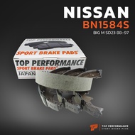 ก้ามเบรค หลัง NISSAN BIG M D21 88-00 / SD23 88-97 - TOP PERFORMANCE JAPAN BN 1584 S - ก้ามเบรกหลัง ผ