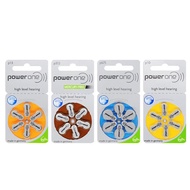 Powerone hearing aid battery zinc air button German original electronics P10P13P312P675 Siemens