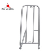 for  Folding Bike Standard Rack for  Standard Rear Rack Bicycle Shelf Accessories-Silver