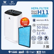 Worldtech เครื่องฟอกอากาศ Air Purifier มอก.รับรอง พื้นที่ 40-50 ตรม.รุ่น WT-P50