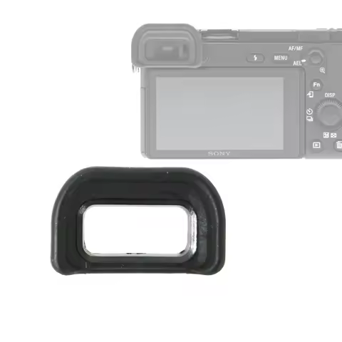 Hard / Soft Viewfinder Eyecup Eye Cup Eyepiece replace FDA-EP17 for Sony A6600 A6500 A6400 ILCE-6600