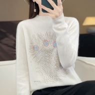 Erdos Women's Half-Turtleneck Sweater - 100% Pure Cashmere