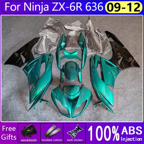 Full Cover Fairing Kit for Kawasaki Ninja ZX6R 636 2009 2010 2011 2012 Motorcycle Fairings ZX-6R 09-