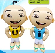 MAINAN BALON TIUP UPIN IPIN / TIUPAN / BALON UPIN DAN IPIN