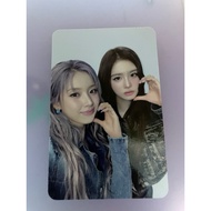 sullyoon&jiwoo official photocard