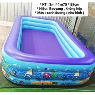 Family swimming pool, large size swimming pool 2m1, 2m4, 3m. 3m swimming pool, large size, 3 floors