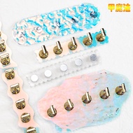 Acrylic Aurora Base Nail Holder Wearable Nail Tool Manicure Practice Nail Holder Fairy Symphony Base