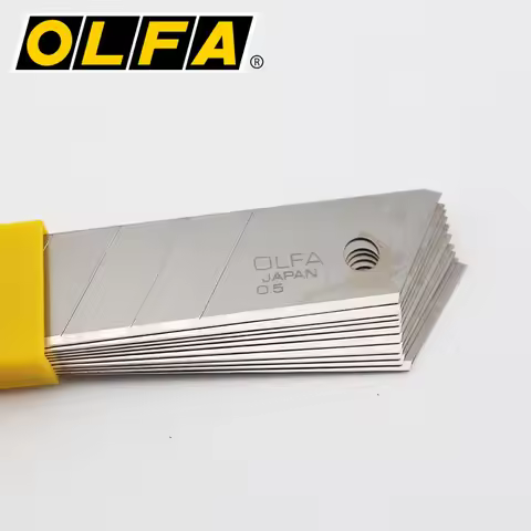 Japan imported OLFA LB-10 large construction blade, 18mm wide and large SK-2 alloy steel art blade, 