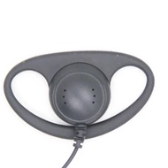 D Shape Earphone for Kenwood Soft Rubber Earpiece Headset For Baofeng Radio BF-777S/888S UV-5R K Por